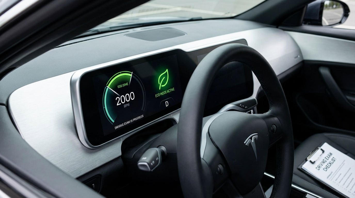 Ecodriving on the exam – how to change gears not to fail?