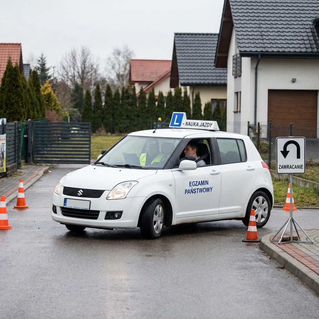 Turning back in three, at an intersection and using architecture – how to do it?